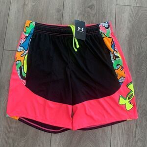 Under Armour girls loose fit shorts perfect for any sport practice